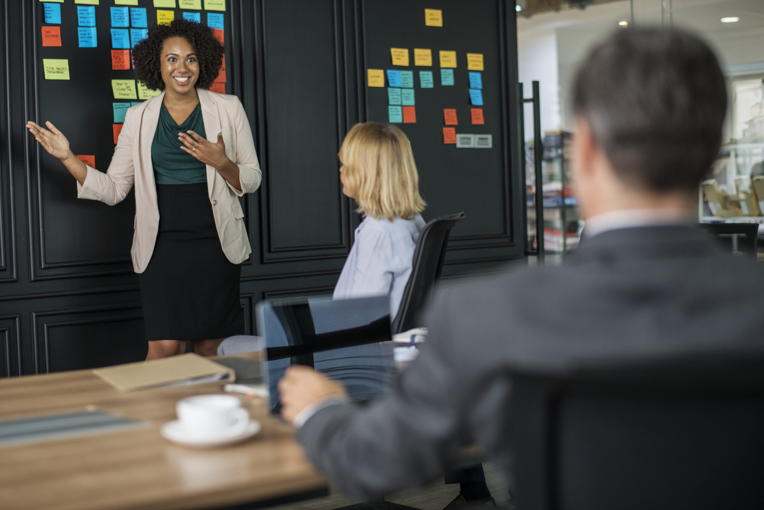 Business People In A Meeting